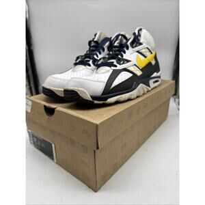 Nike Air Trainer SC High Michigan Navy Blue Yellow White 302346-110 Mens Size 13